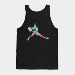 ICONIC POSE OF THE TENNIS KING Tank Top